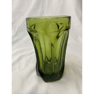 Anchor Hocking Fairfield Avocado Green 8 Ounce Tumbler